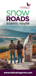 Snow Roads Cairngorms National Park Scotland leaflet